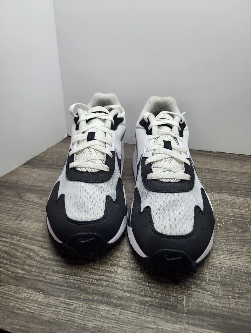 Nike Air Max Solo White/Black Panda Mesh Low Top Shoes Sneakers Men's Size 12